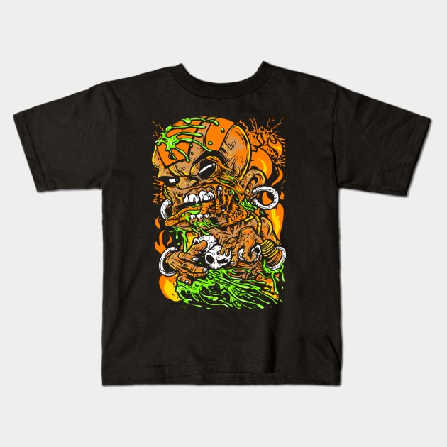 Dhalsim Kids T-Shirt by KawaiiDread